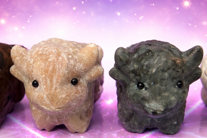 Assorted Crystals Highland Cow