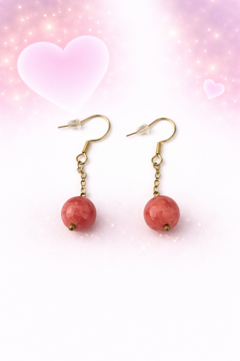 Rhodonite Earrings