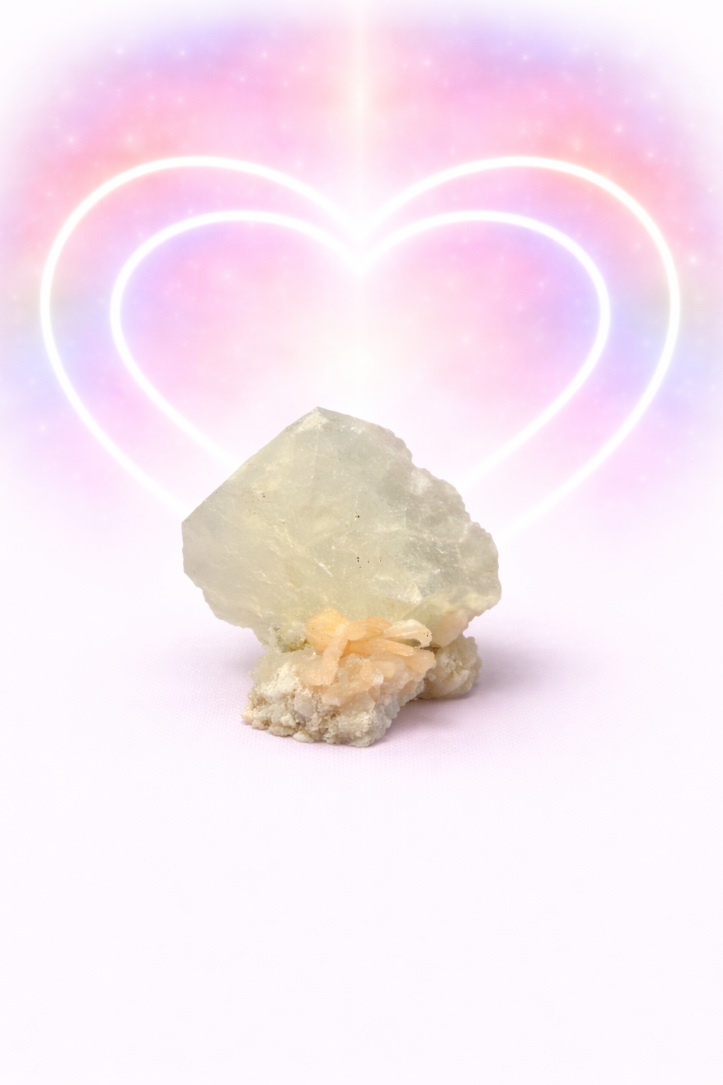 Apophyllite with Stilbite