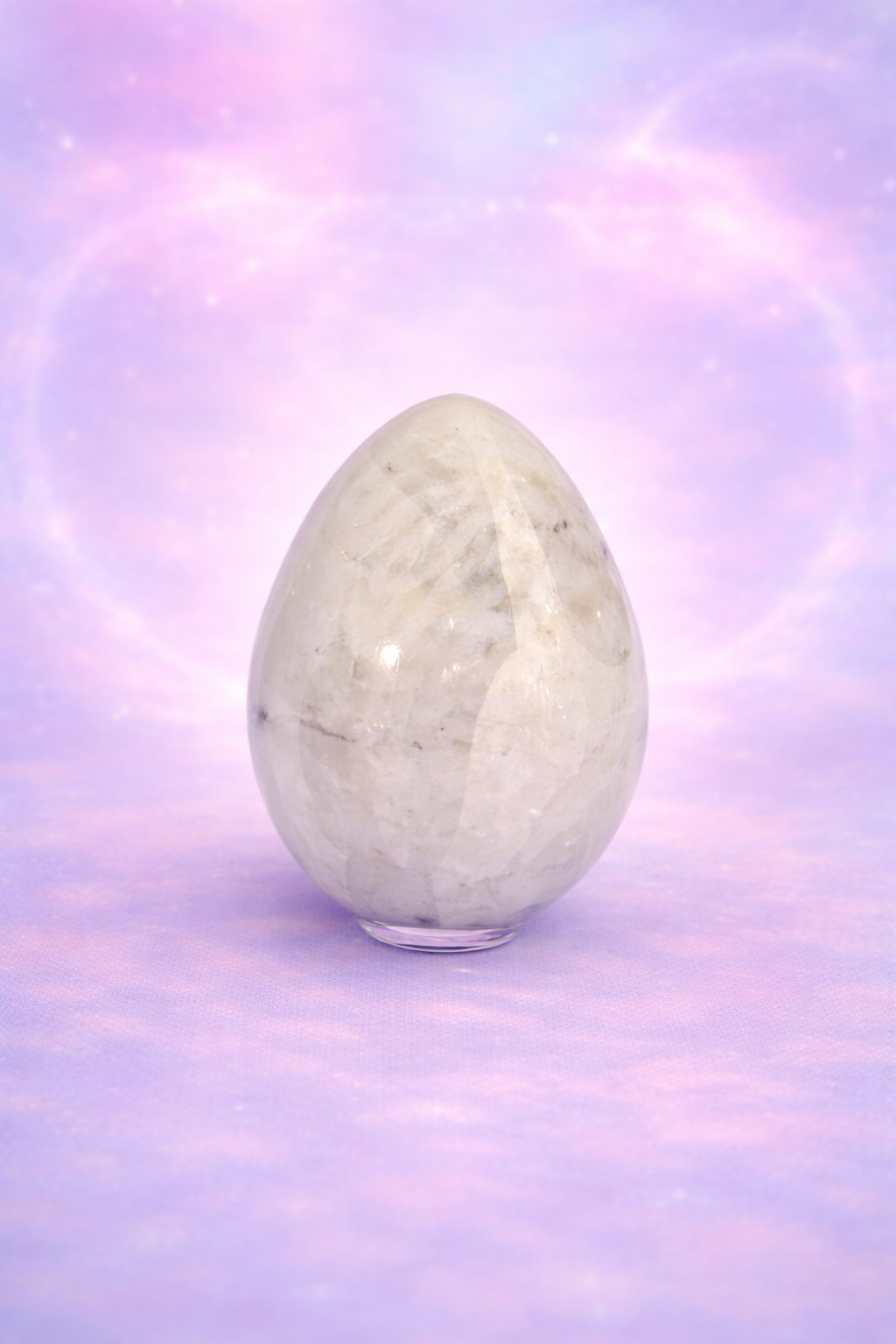 Rainbow Moonstone Egg
