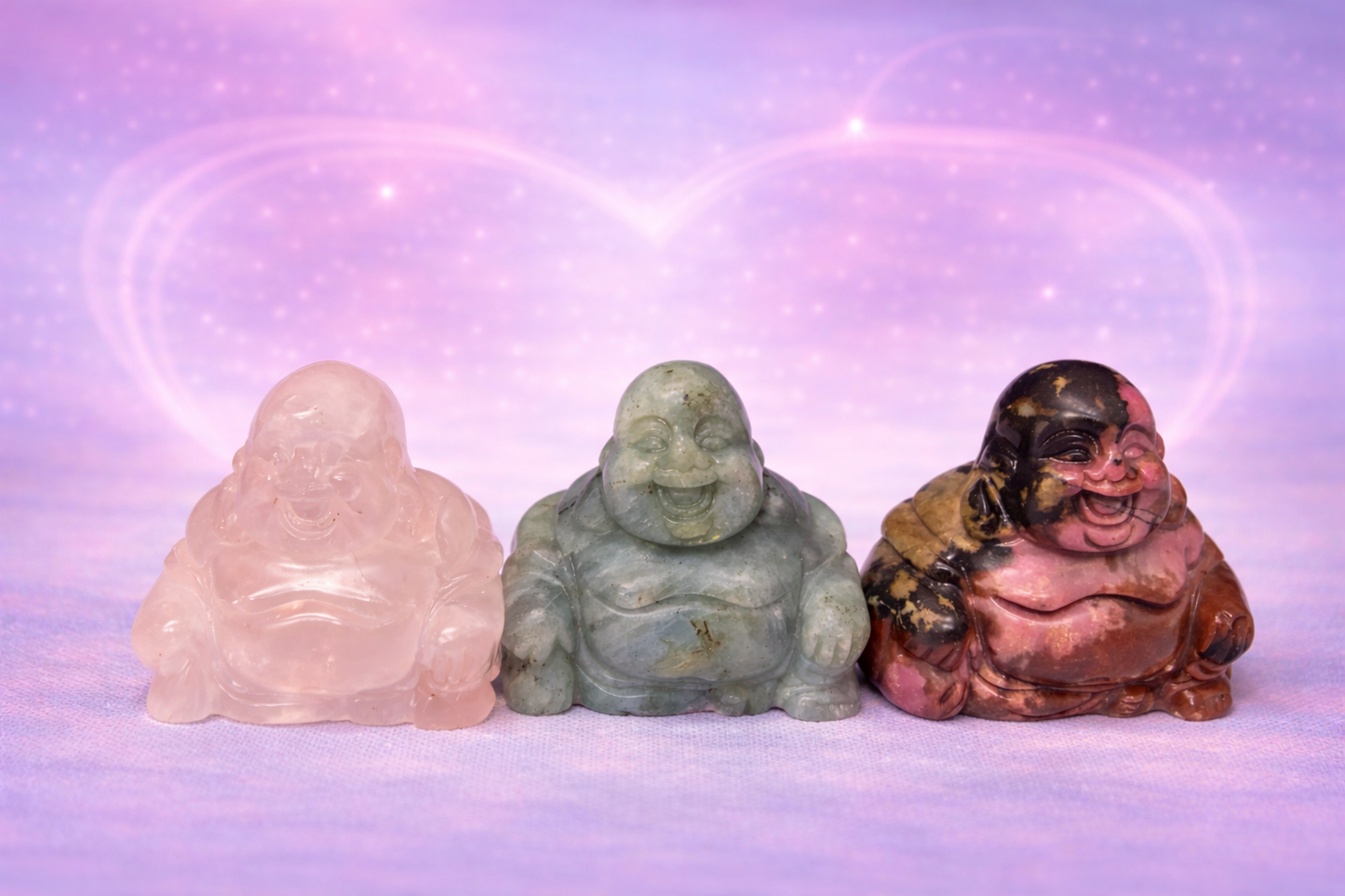 Assorted Crystal Buddha's
