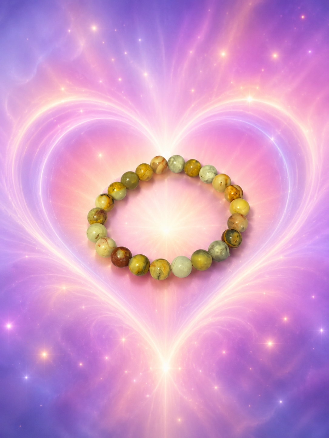 Crazy Lace Agate Bracelet