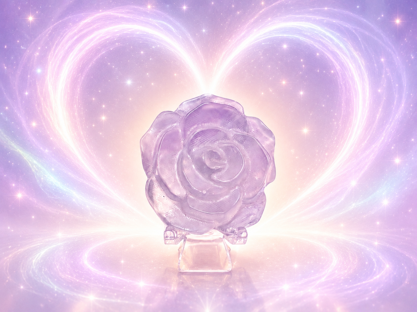 Light Purple Fluorite Flower