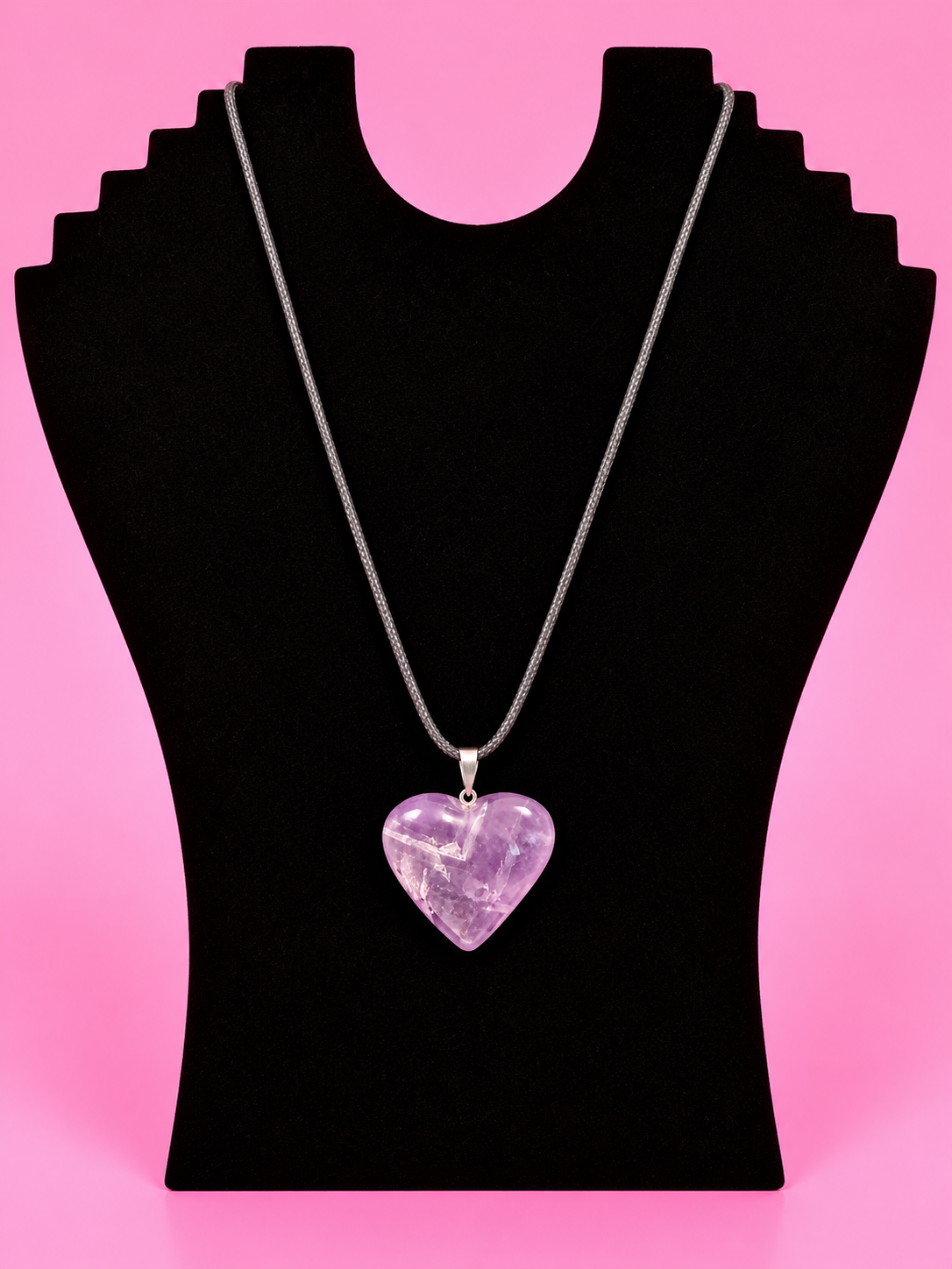 Amethyst Heart necklace