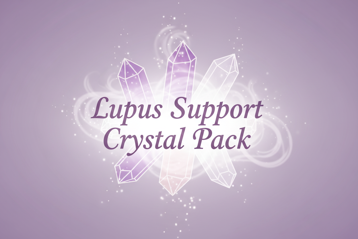 🦋 Lupus Support Crystal Pack – Ease • Balance • Strengthen