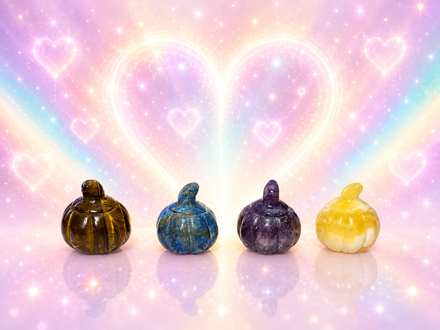 Assorted Crystal Pumpkins