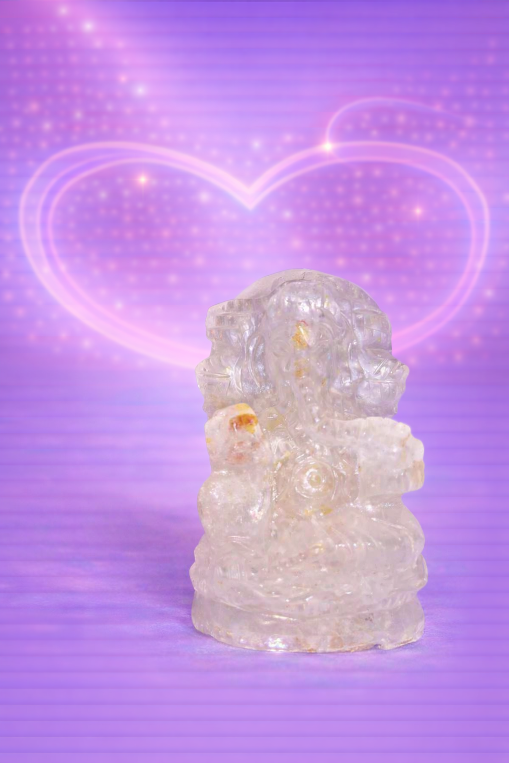 Clear Quartz Ganesha