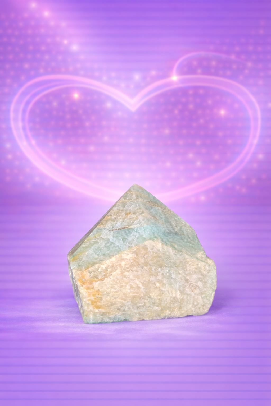 Smoky Amazonite Polished Top Generator