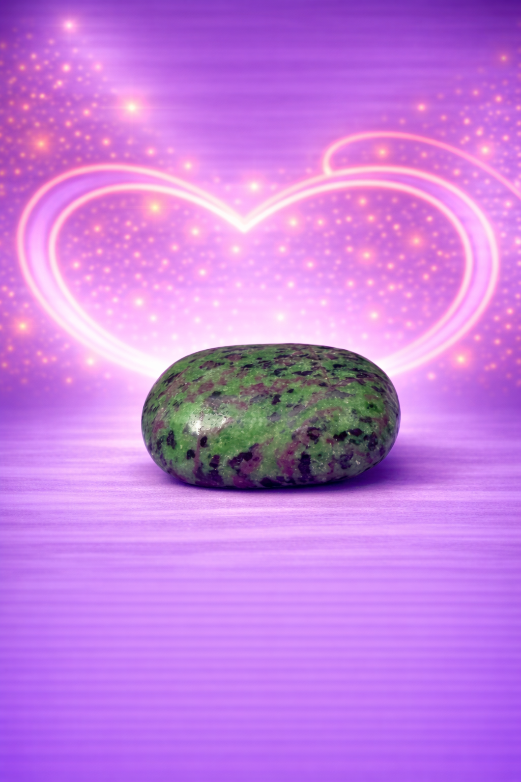 Ruby Zoisite Palm stone