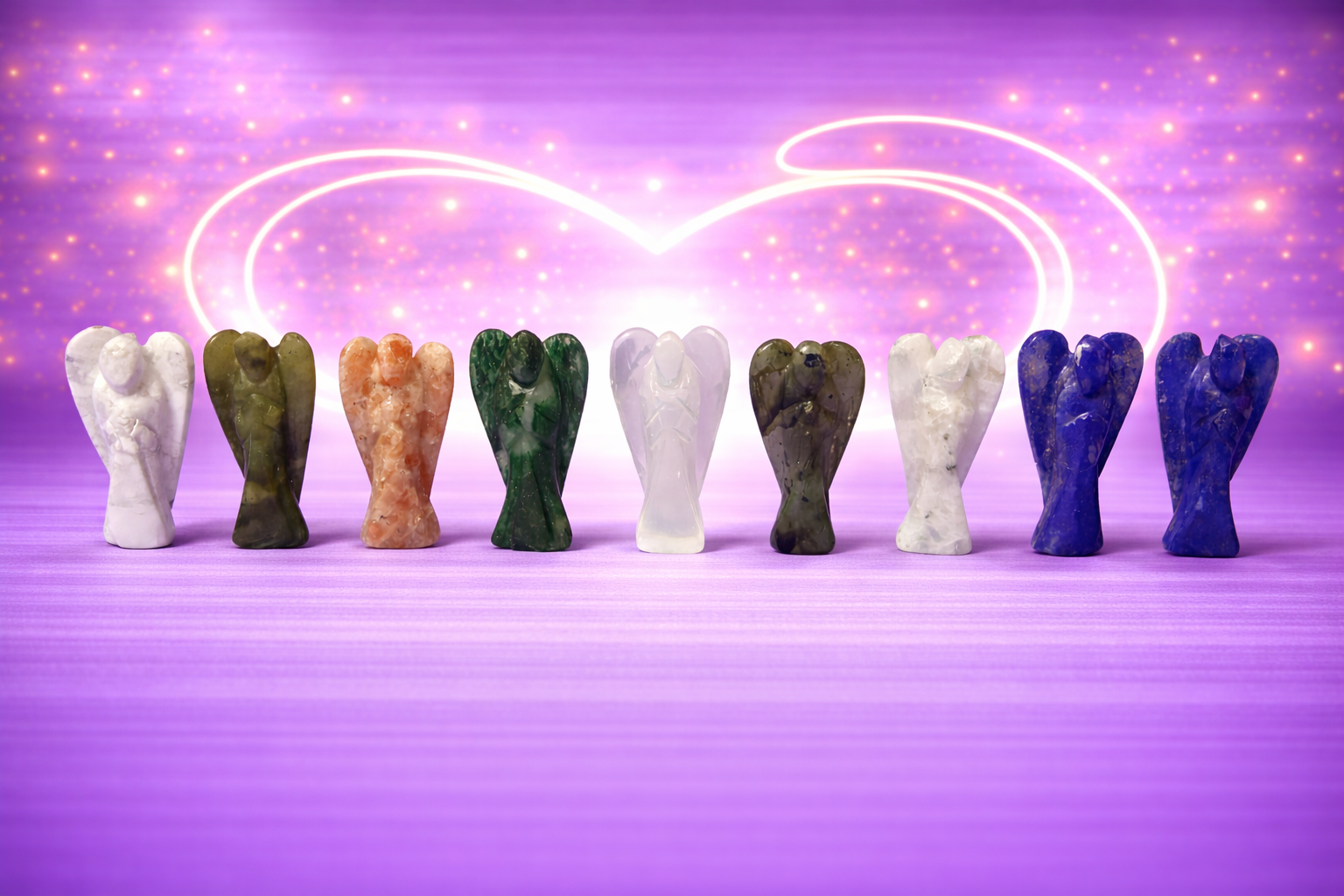 Assorted Crystal Small Angels