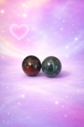 African Bloodstone Small Sphere's