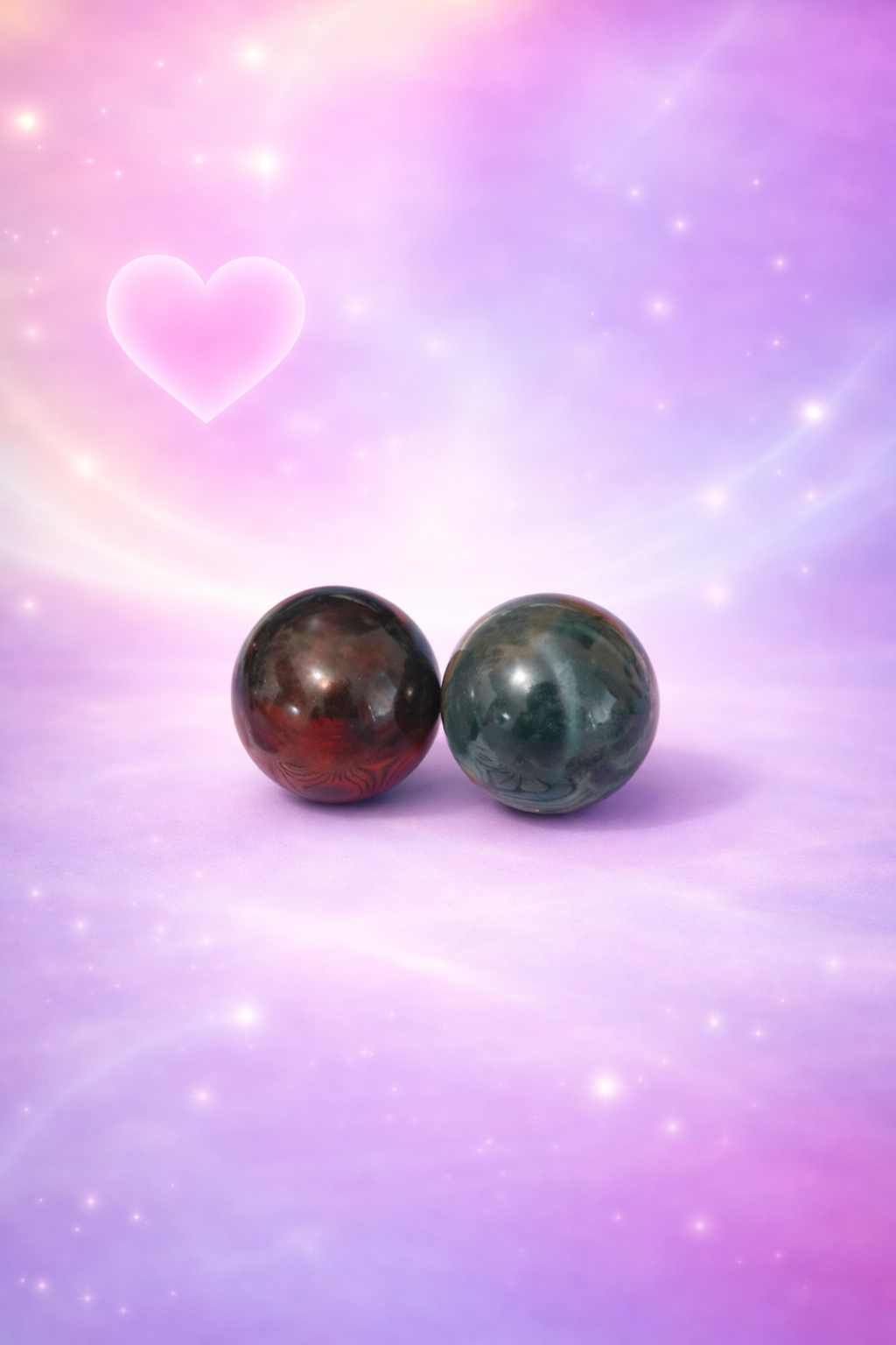 African Bloodstone Small Sphere's