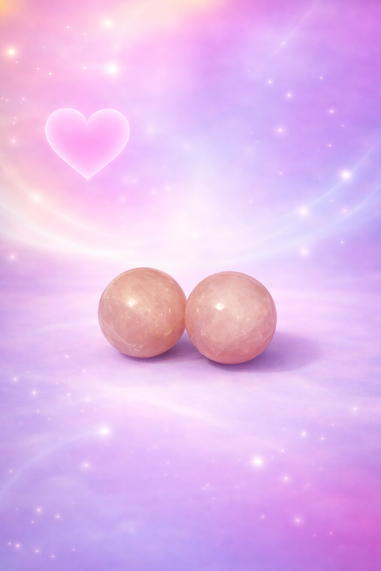 Rose Quartz Spheres