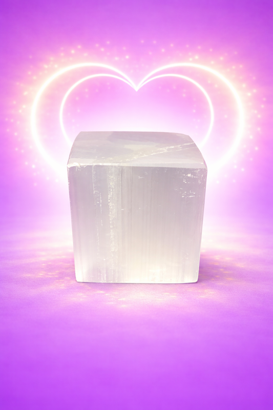 Selenite Cube