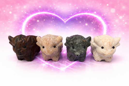 Assorted Crystals Highland Cow