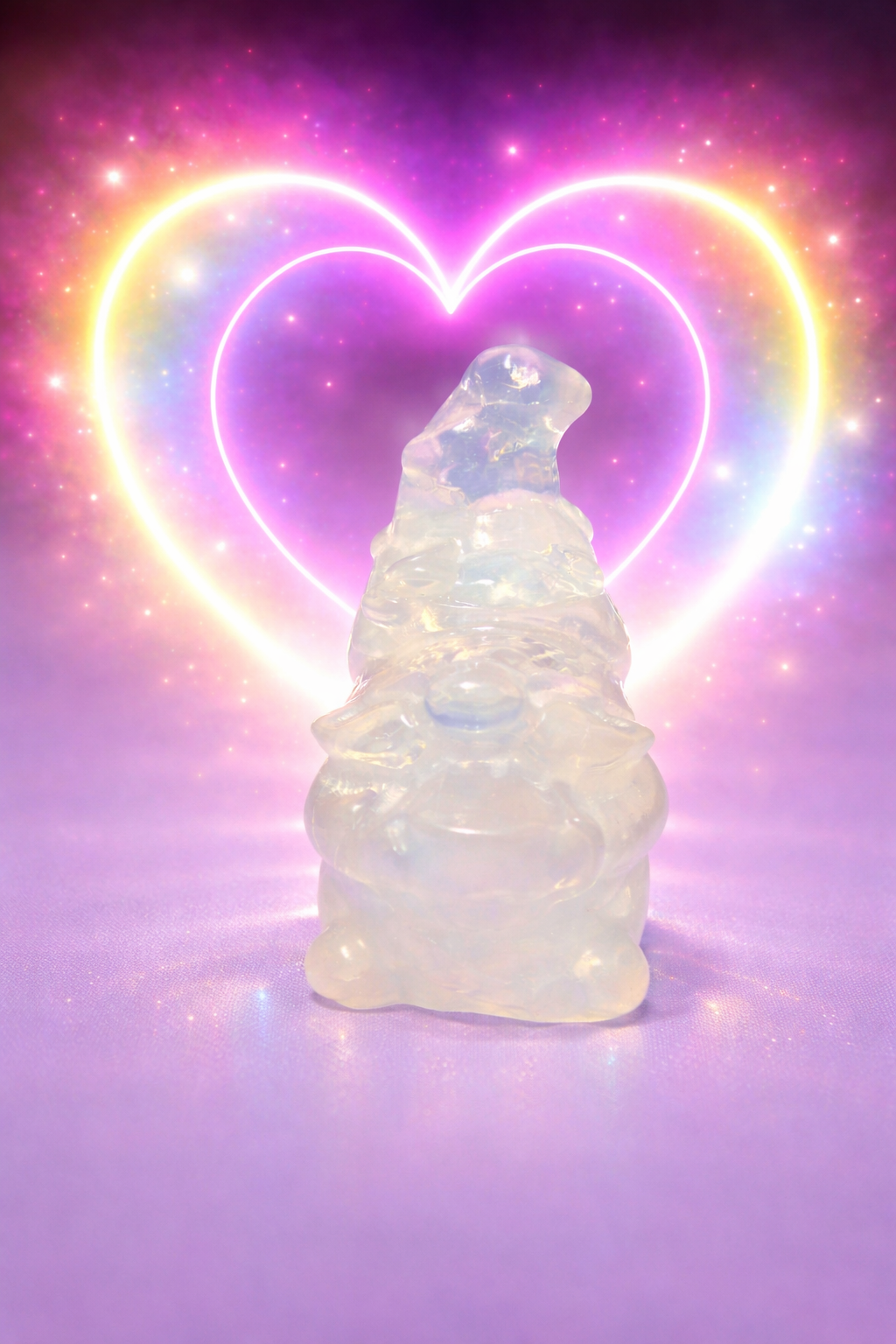 Clear Quartz Gnome