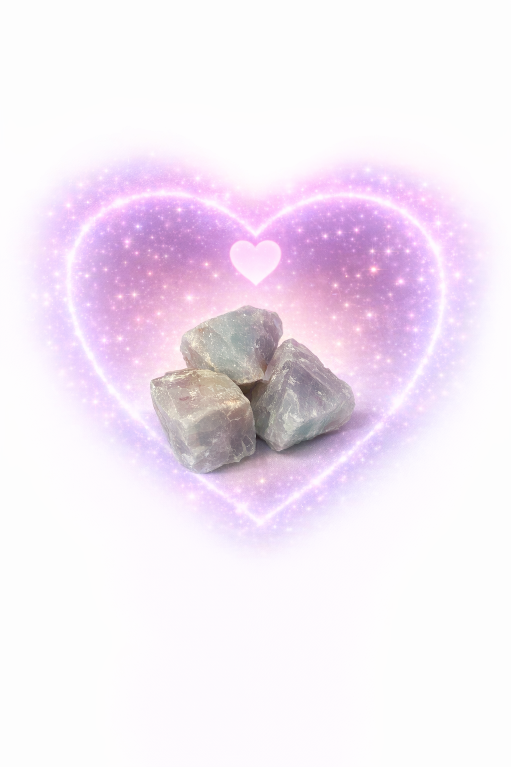 Blue Calcite Small Raw Tumble Stone