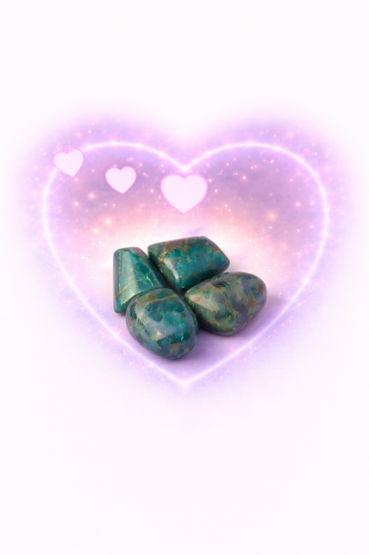 Blue Apatite Tumble Stone