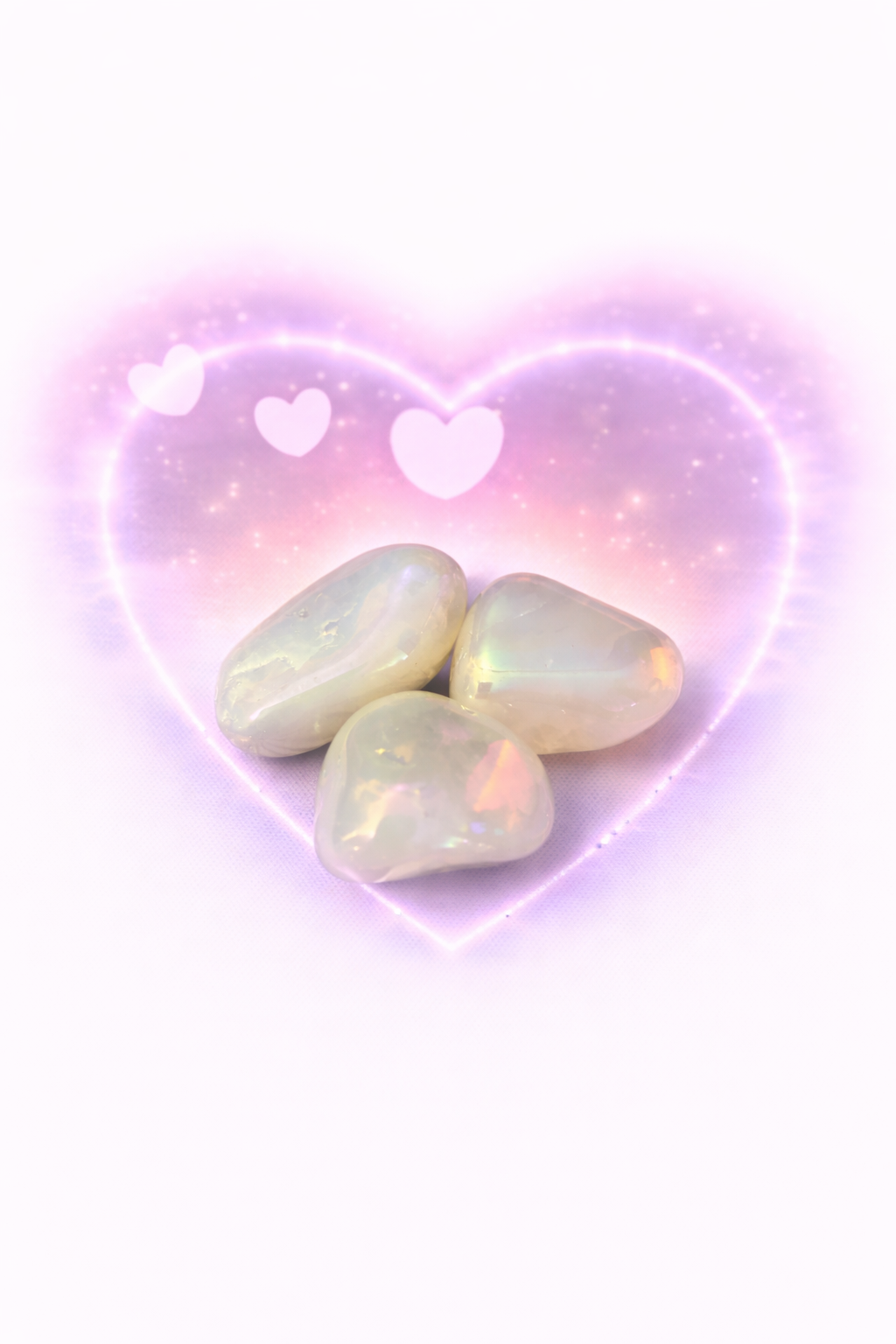 Rose Aura Tumble Stone
