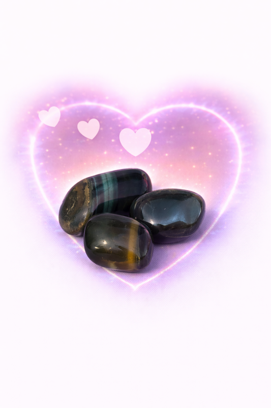 Blue Tiger Eye Tumble Stone