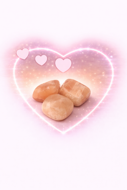 Pink Calcite Tumble Stone