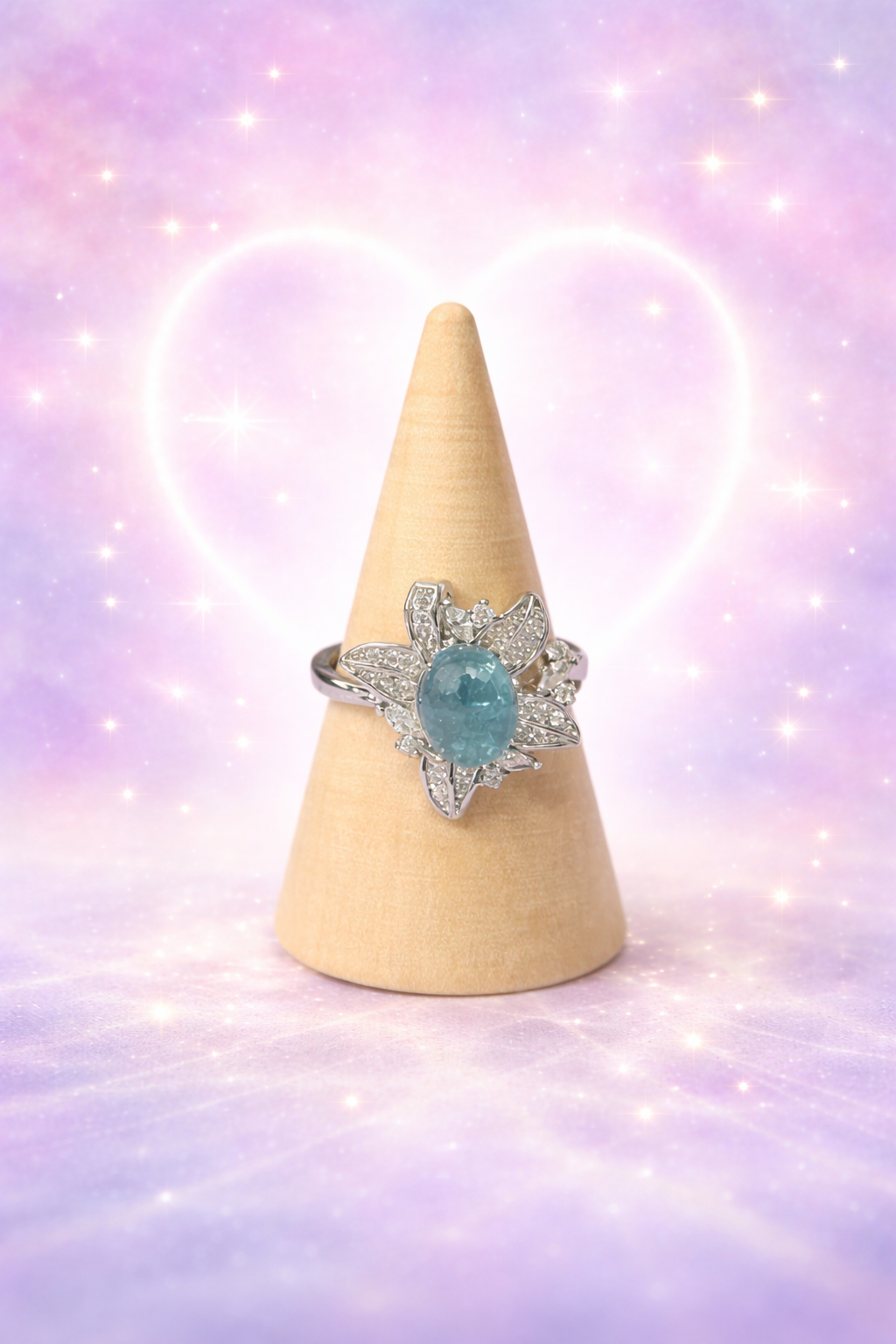 Assorted Crystal Adjustable Rings