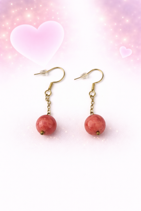 Rhodonite Earrings