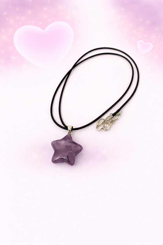 Amethyst Star Necklace