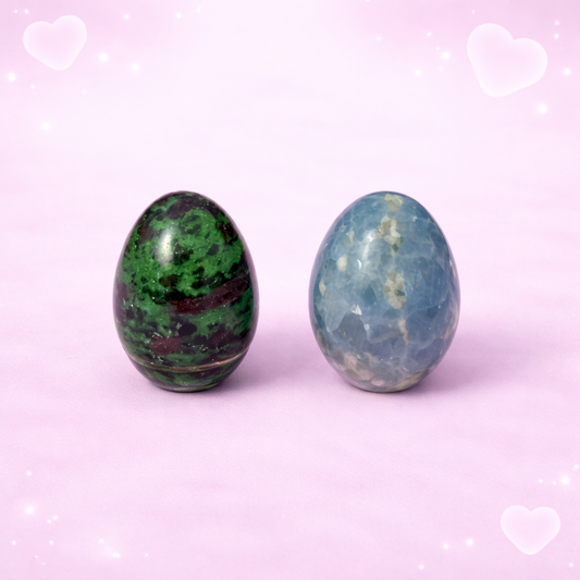 Assorted Small Crystal Eggs
