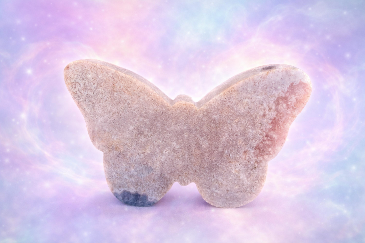 Pink Amethyst Butterfly