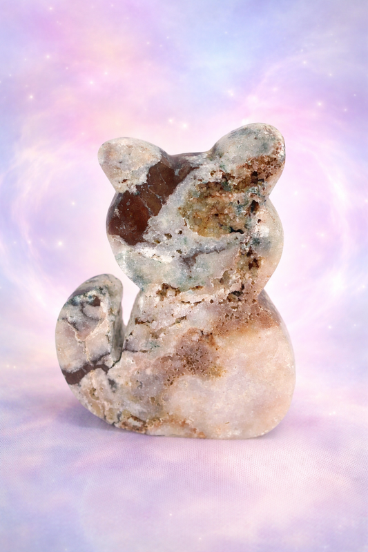 Pink Amethyst Cat