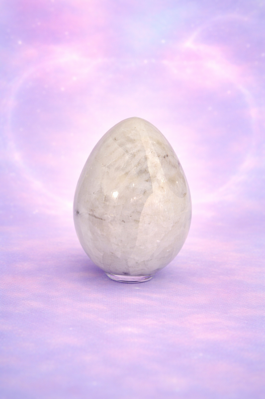 Rainbow Moonstone Egg