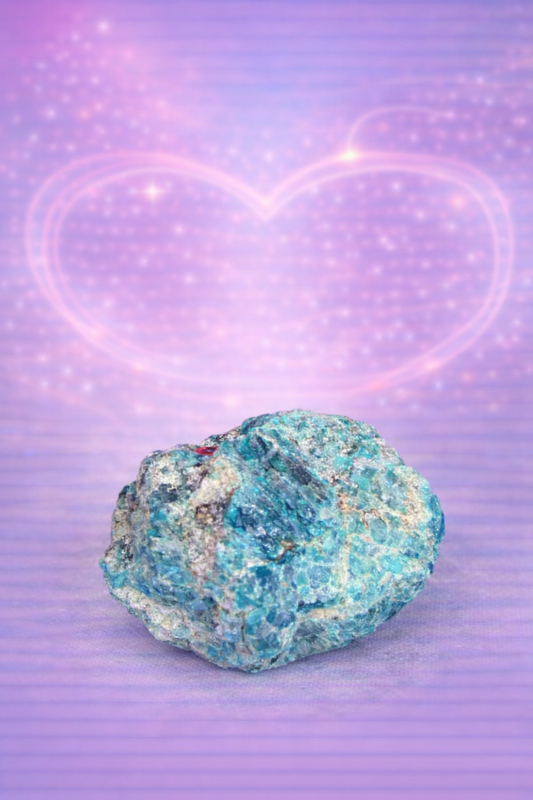 Blue Apatite Raw