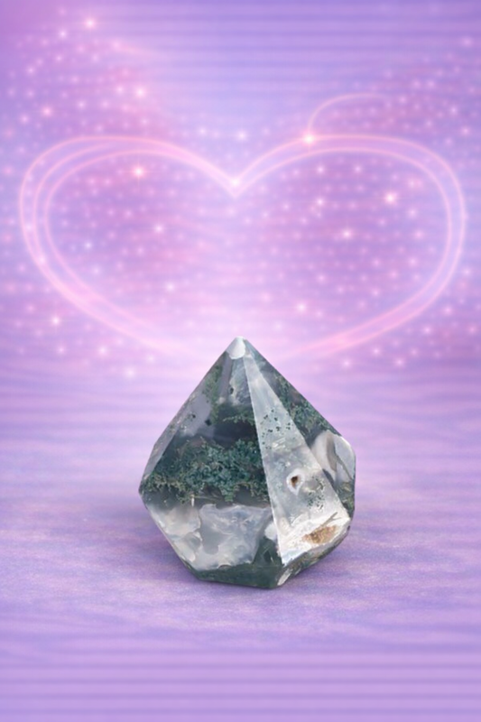 Moss Agate Diamond