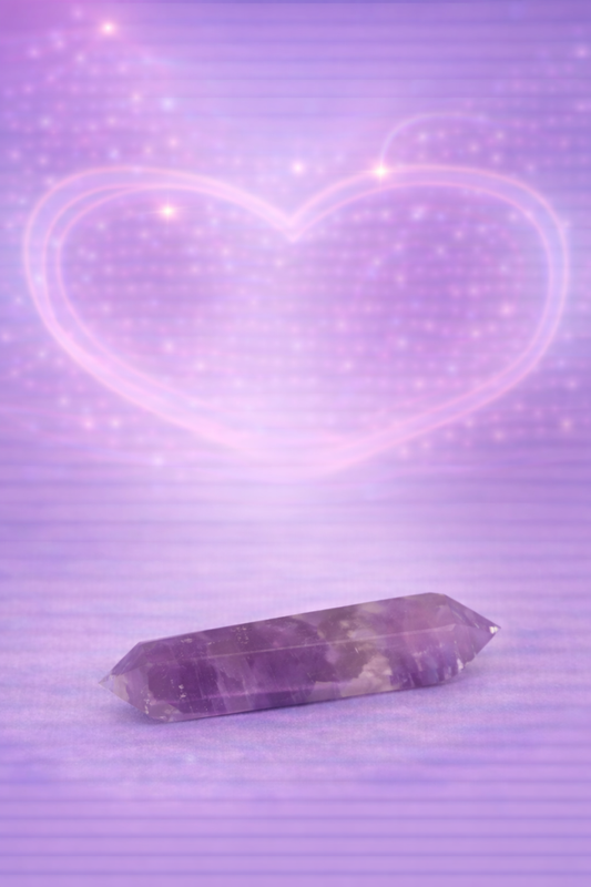 Amethyst Double Points
