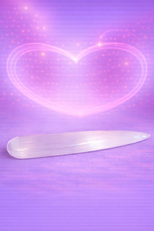 Selenite Wand