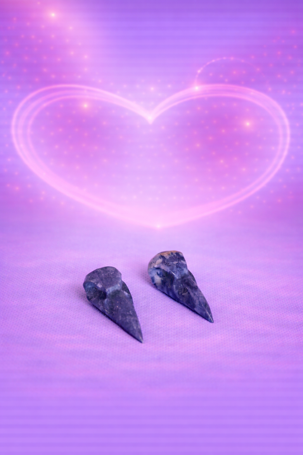Sodalite Crown Skull