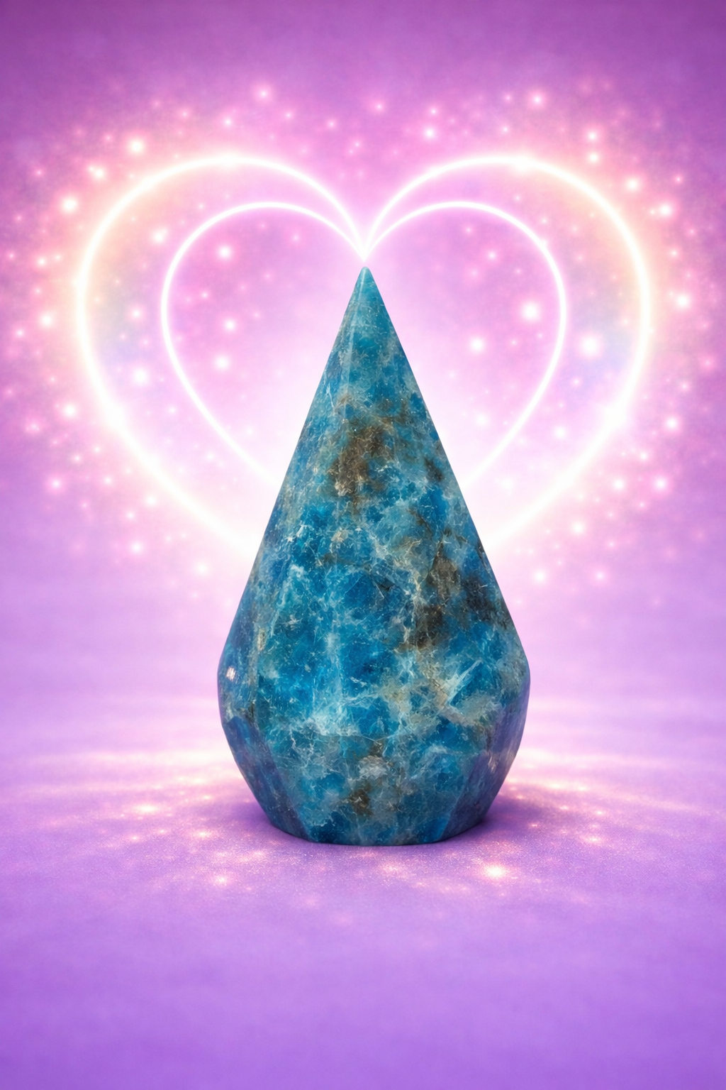 Blue Apatite Raindrop
