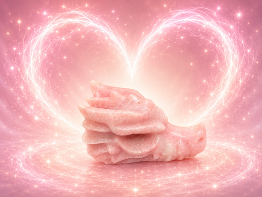 Pink Opal Dragonhead
