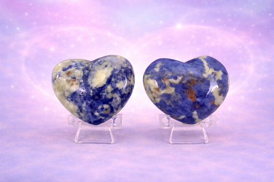 Sodalite Hearts