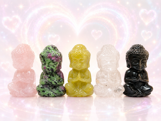Assorted Crystal Buddhas