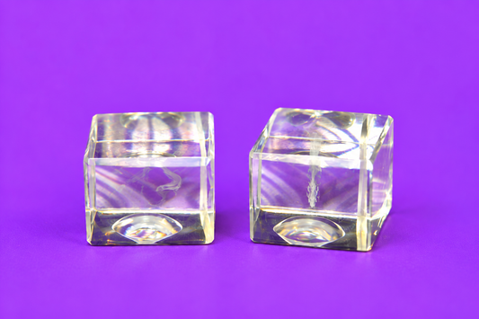 Small Cube with Chinese Dragon inside
