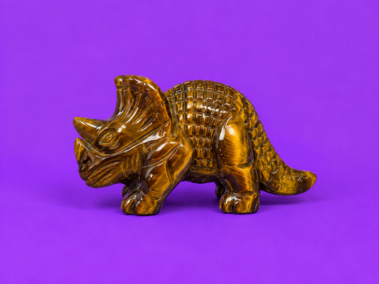 Tiger eye carvings