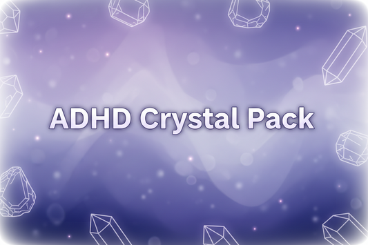 ⚡ ADHD Crystal Pack – Focus • Channel • Balance