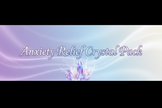 💙 Anxiety Relief Crystal Pack – Soothe • Ground • Reassure