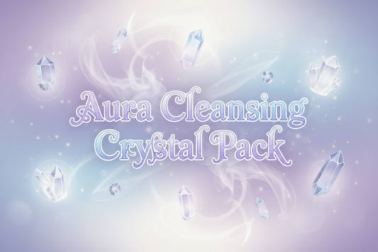 🌈 Aura Cleansing Crystal Pack – Clear • Refresh • Rebalance