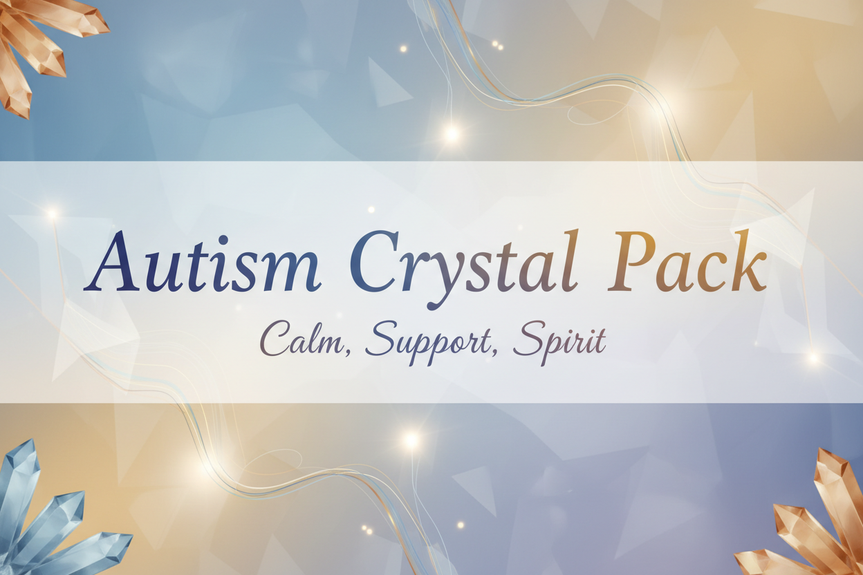 🧩 Autism Crystal Pack – Calm • Support • Ground