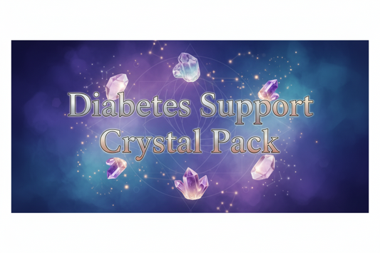 🩸 Diabetes Support Crystal Pack – Balance • Nourish • Heal