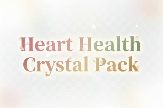 💓 Heart Health Crystal Pack – Strengthen • Flow • Heal