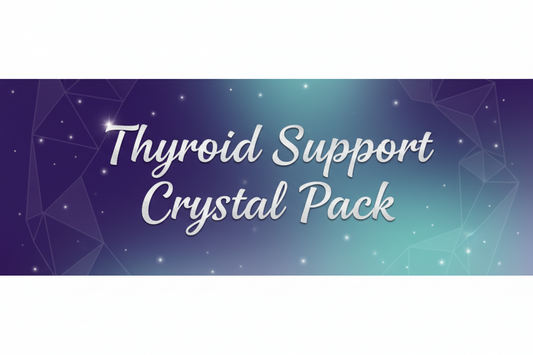 🧬 Thyroid Support Crystal Pack – Balance • Express • Heal
